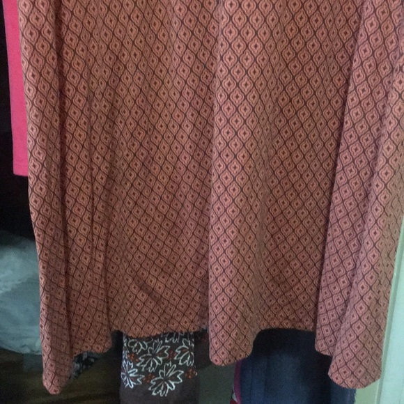 3xl orange and black pattern dress so cute so summer and spring 😊 - Picture 6 of 6